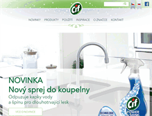 Tablet Screenshot of cif.cz