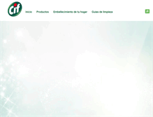 Tablet Screenshot of cif.com.ar